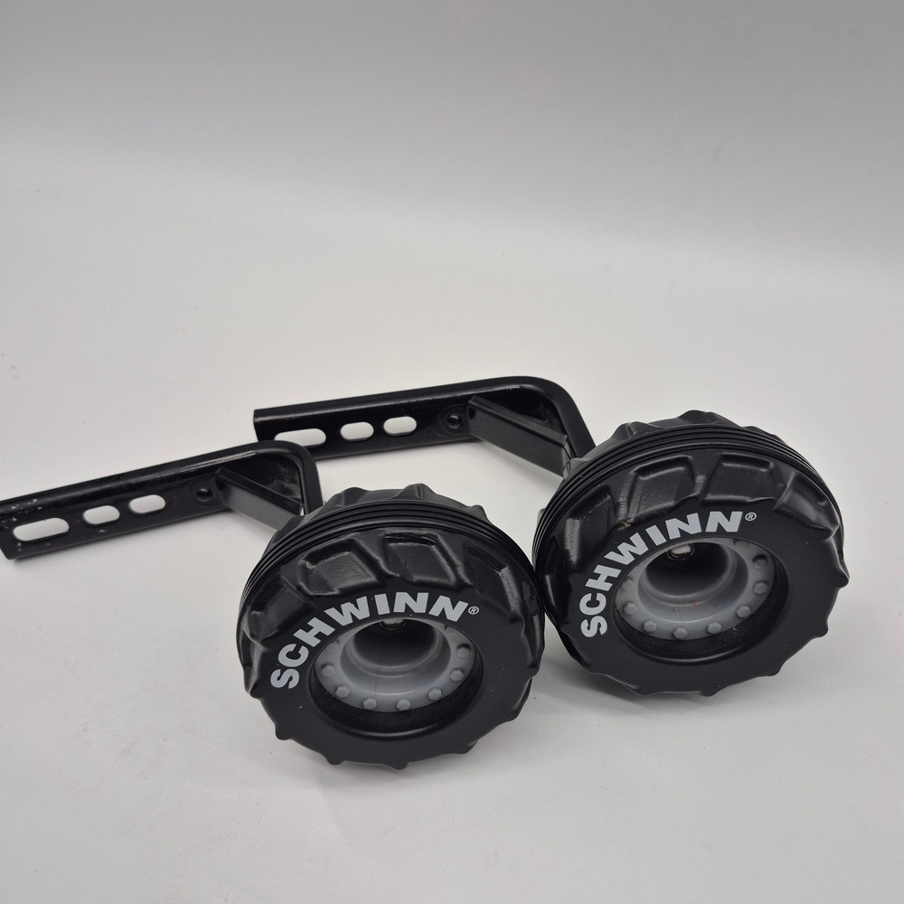 Schwinn Training Wheels Kids Universal Black Heavy Duty SW77569-4